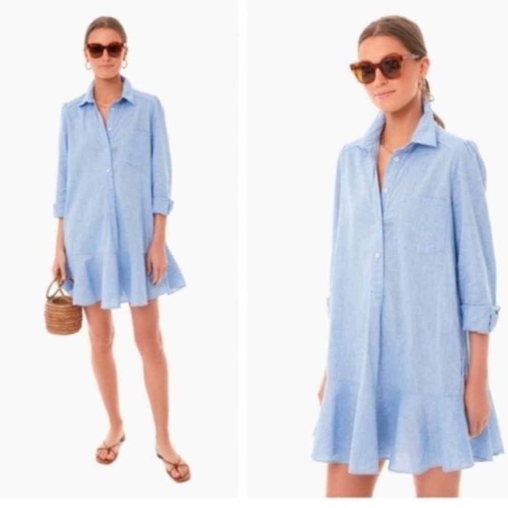 Tuckernuck Sky Blue Mini Dress